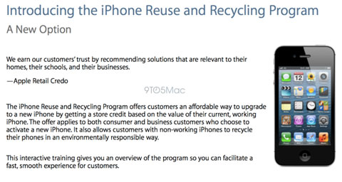 Programa de reciclaje de Apple