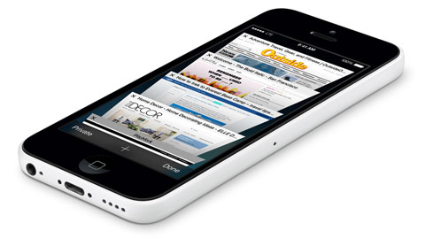 iPhone 5C blanco