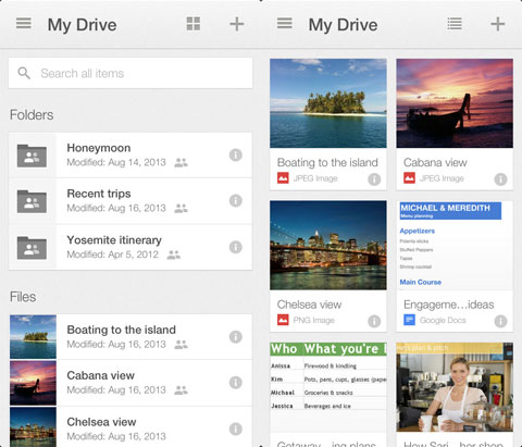 Nueva App de Google Drive
