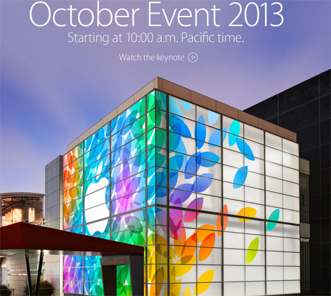 Evento de Apple disponible en la web de Apple