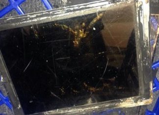 iPad quemado en Australia