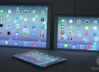 Concepto de imagen de iPad enorme