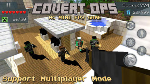 Covert Ops : Multiplayer MC Mini FPS Game