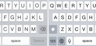Nuevos cambios en el teclado de iOS