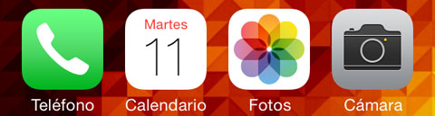 Icono de Teléfono en iOS 7.1