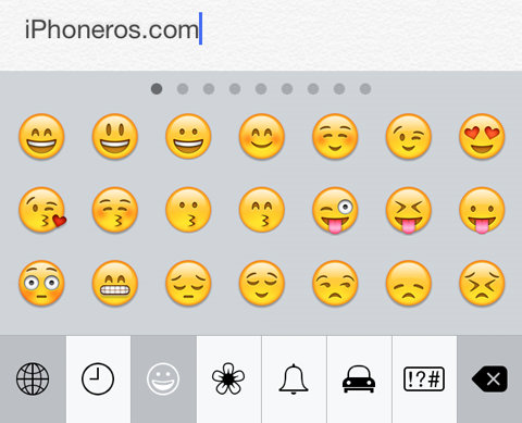 alias medallista Cuadrante Cómo activar el teclado de emojis (caras o emoticonos) en el iPhone |  iPhoneros