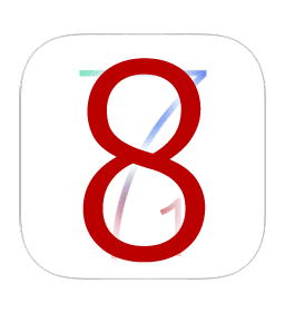 Logo de iOS 8