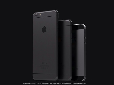 Concepto de diseño de iPhone 6 de Martin Hajek