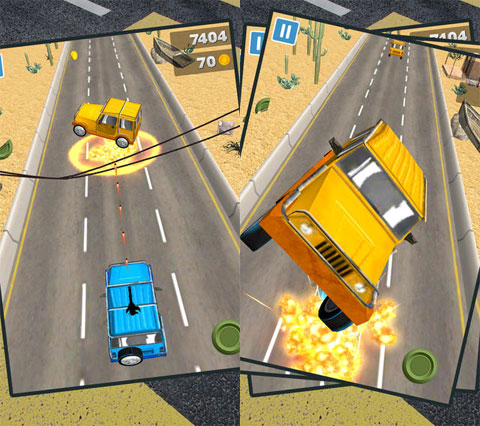 3D Jeep Racing Frenzy Game - Pro Version