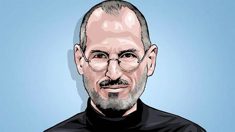 Ilustración de Steve Jobs