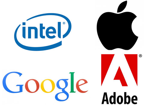 Intel, Google, Adobe y Apple