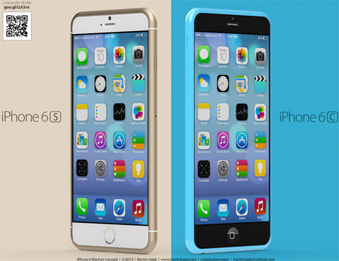 Concepto de diseño de iPhone 6S y 6C