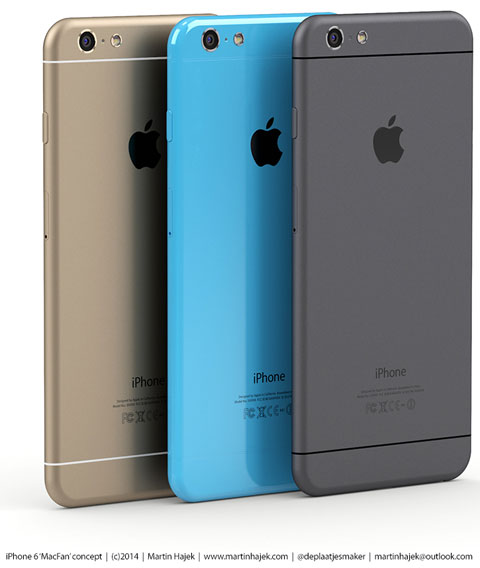 Concepto de diseño de iPhone 6S y 6C
