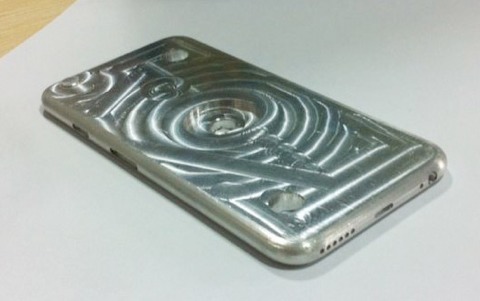 Molde de aluminio del iPhone 6