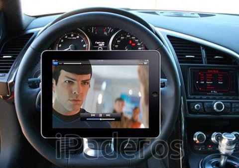 iPad al volante