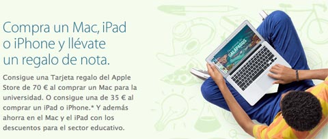 Promoción escolar de Apple