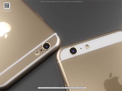 Concepto de diseño antena iPhone 6