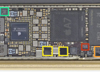 Chip NFC del iPad mini 3