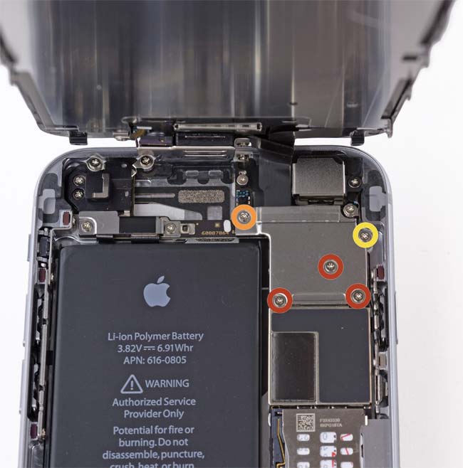 iPhone 6 por dentro
