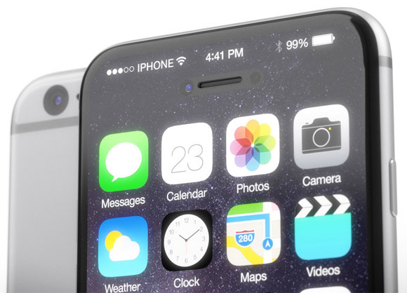 Concepto de diseño de iPhone 6 que es todo pantalla