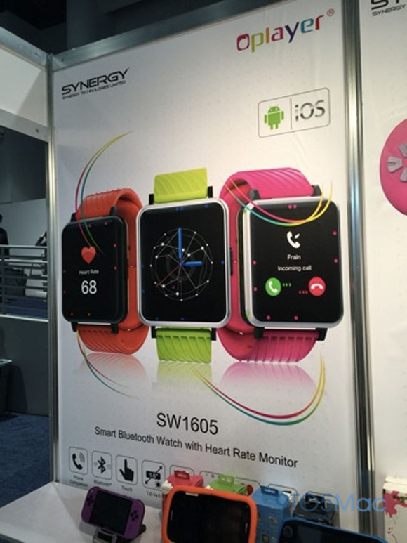 Clones del Apple Watch en el CES 2015