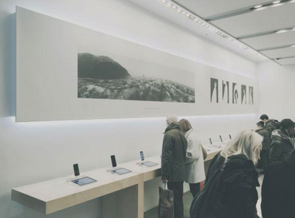 Galerías de arte en la Apple Store