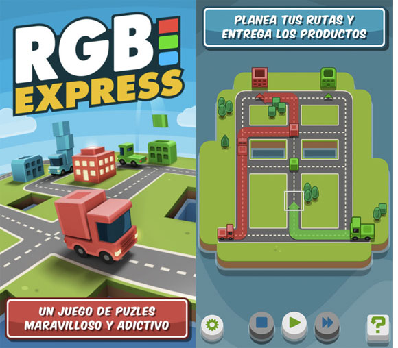 RGB Express - "Puzle de camioncitos"