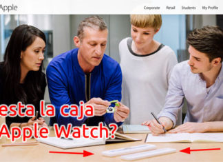 Caja del Apple Watch