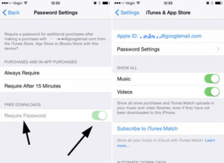 No pedir contraseña para Apps gratis en iOS 8.3