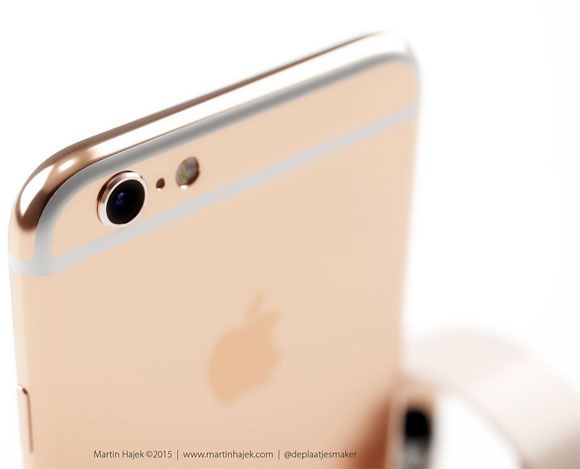 iPhone 6 en color oro rosa