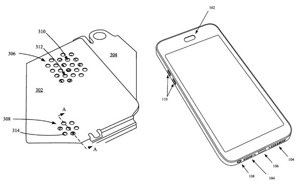 Patente de iPhone resistente al agua