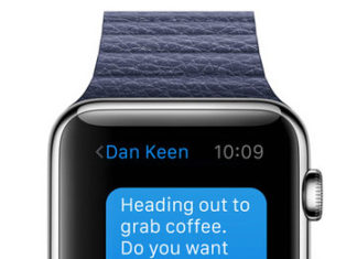 Mensajes en el Apple Watch