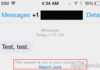 Reportando Spam en iOS 8.3