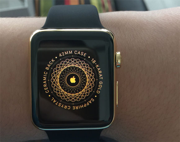 Caja cargadora del Apple Watch Edition