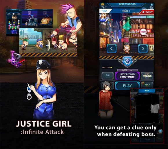 Justice Girl:Infinite Attack!