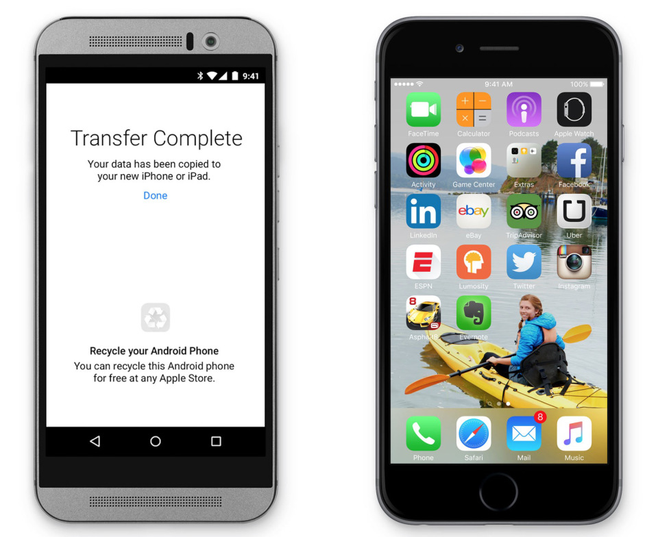 Move to iOS, la app que te ayuda de migrar de Android a iOS