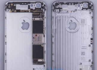 Supuesta carcasa del iPhone 6S