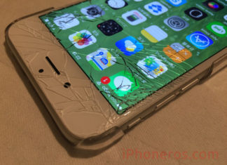 iPhone 6 con la pantalla rota