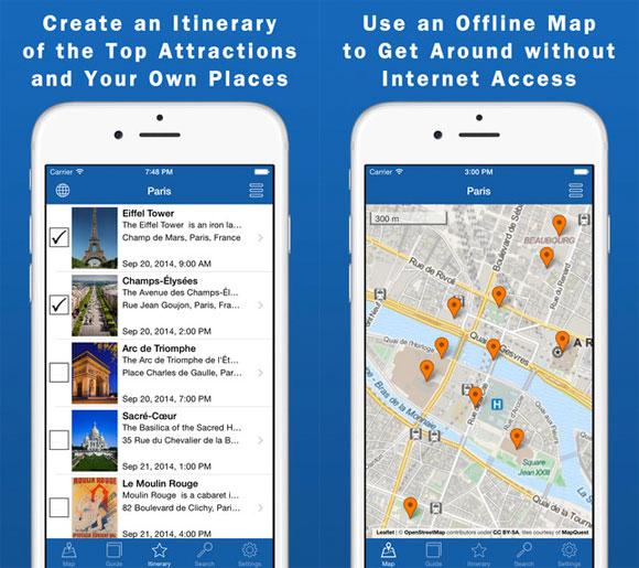 City Guides & Offline Maps