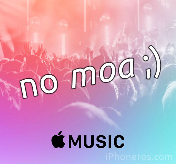 Apple Music no moa ;)