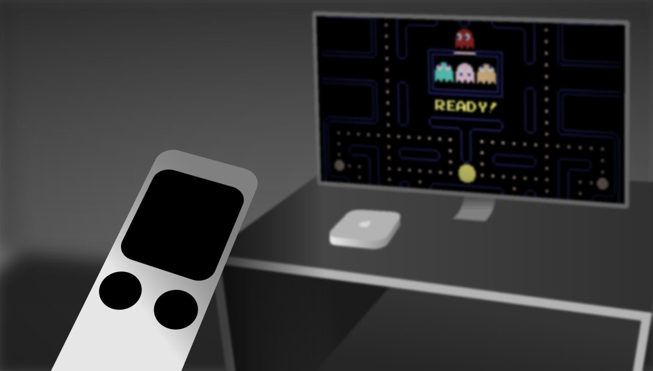 Imaginando un hipotético mando remoto con touch pad de Apple