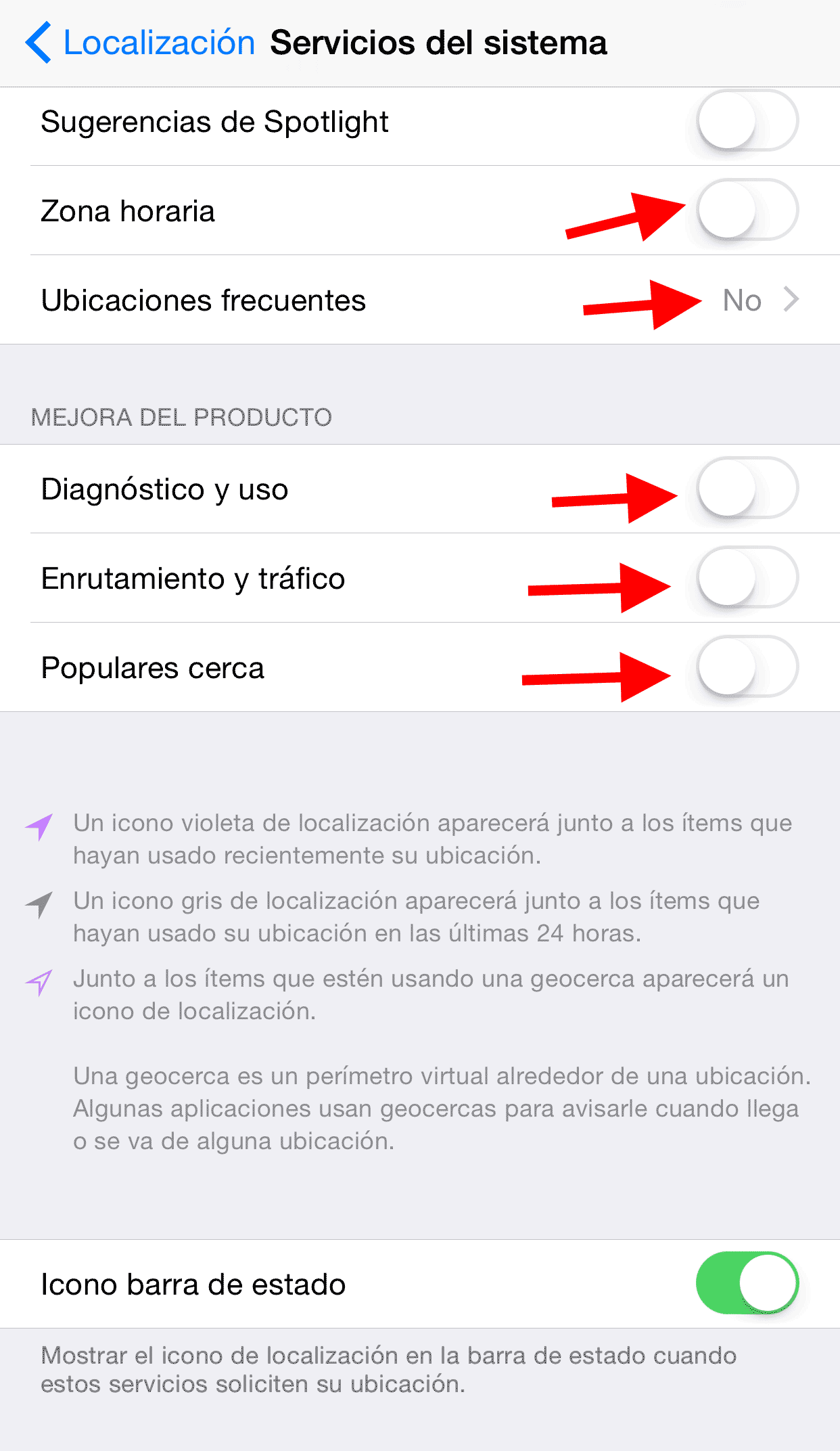 Servicios de localización en iOS