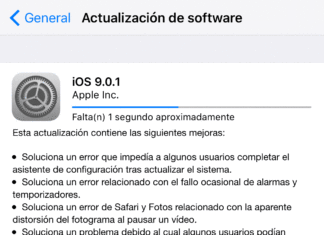 Actualización a iOS 9.0.1 ya disponible