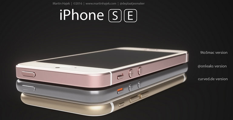 Concepto de diseño de iPhone SE