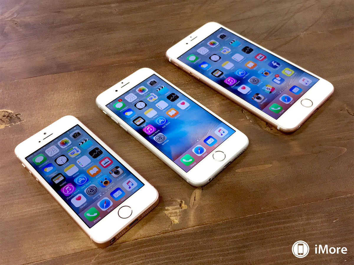 iPhone SE, 6S y 6S Plus - todos los tamaños de iPhone