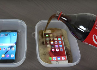 iPhone en Coca-Cola