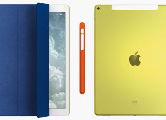 Edición 1 de 1 del iPad Pro amarillo