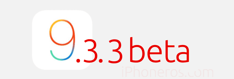 iOS 9.3.3 beta