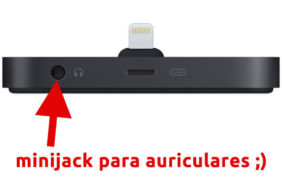 Base Dock Lightning para el iPhone – Negro