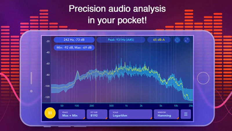 Audio spectrum analyzer